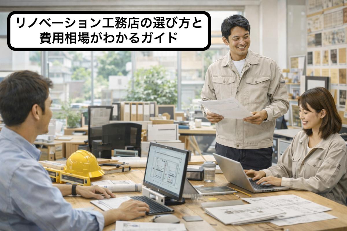 リノベーション工務店の選び方と費用相場がわかるガイド