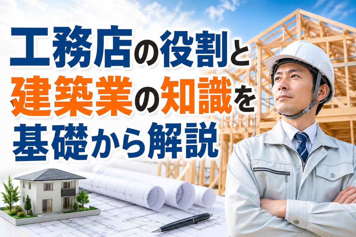 工務店の役割と建築業の知識を基礎から解説