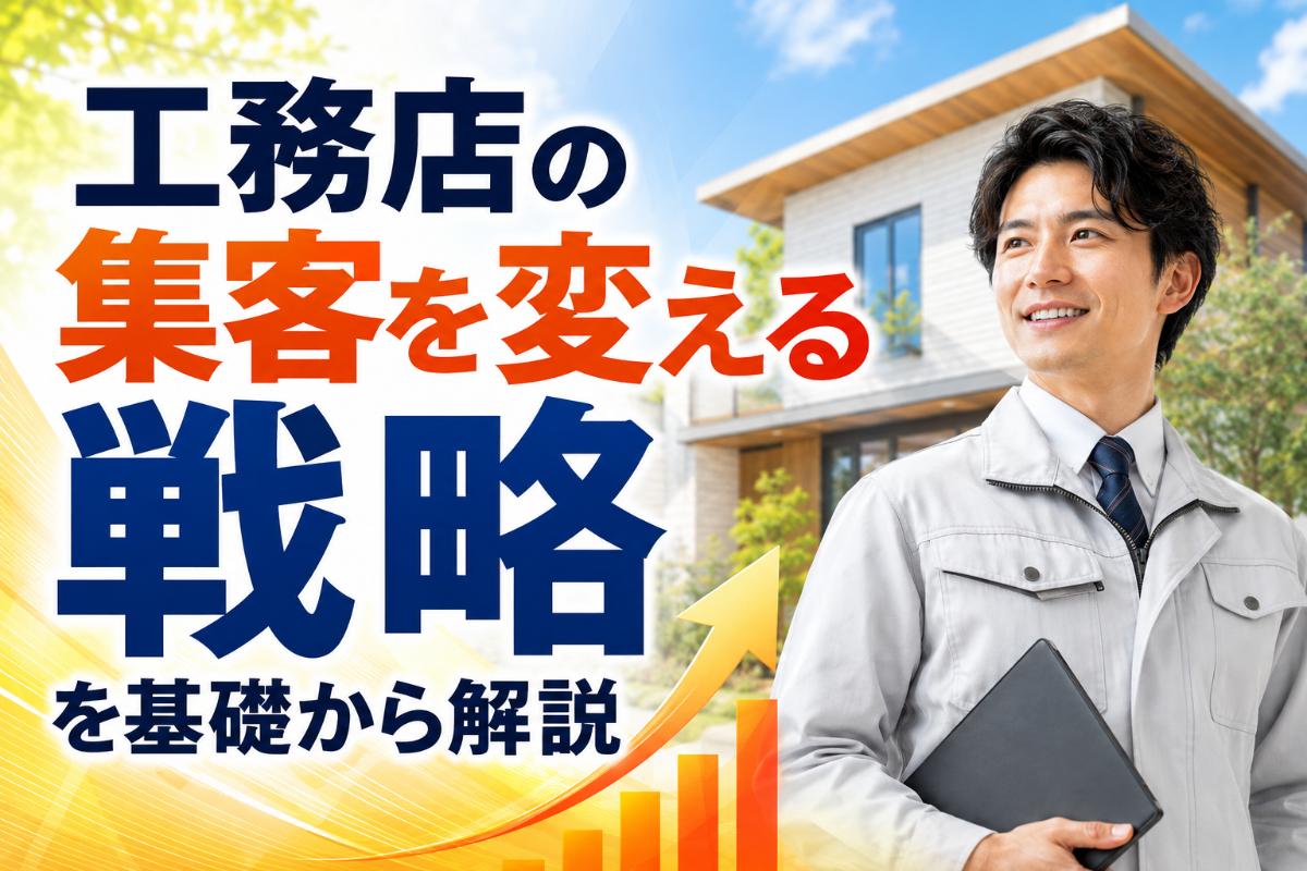 工務店の集客を変える戦略を基礎から解説