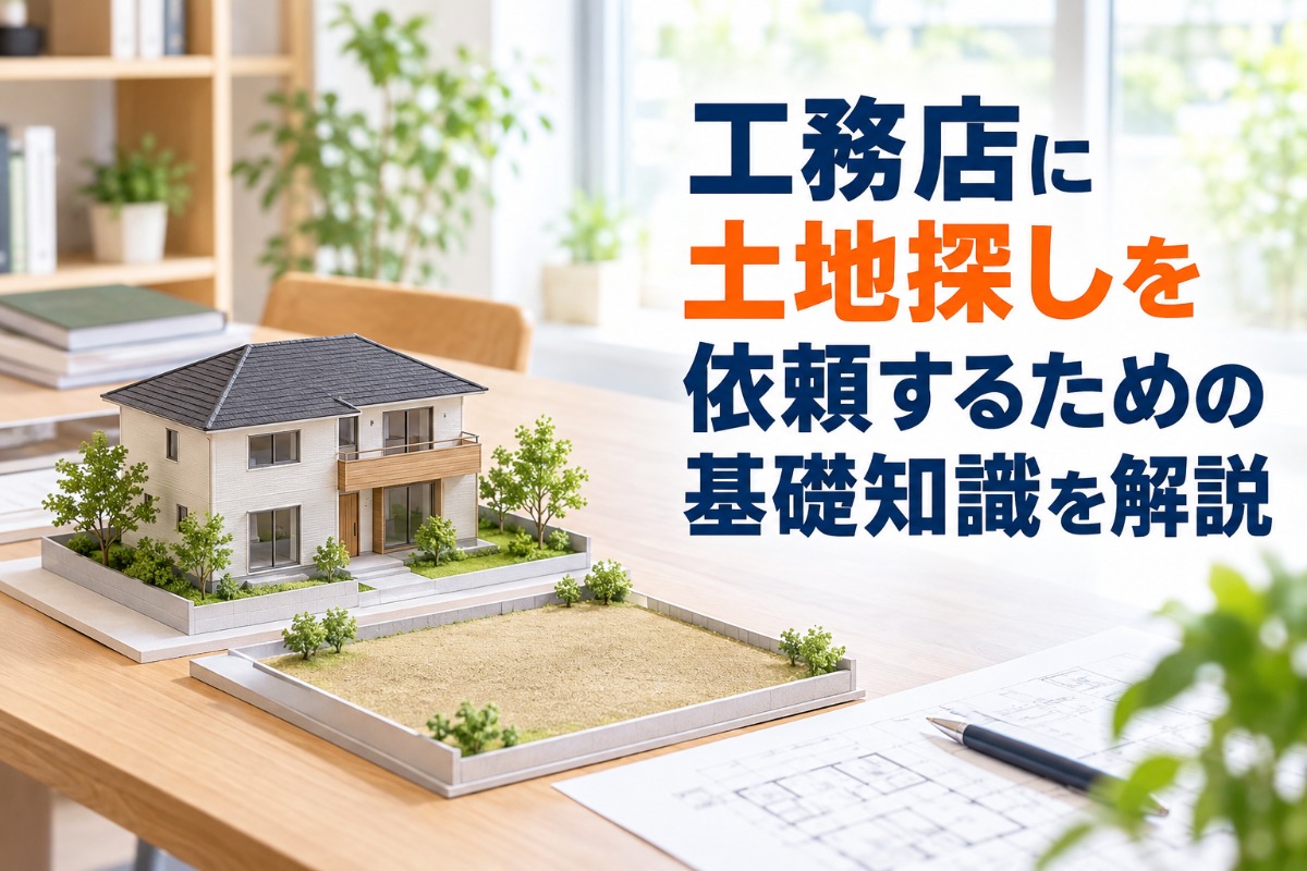 工務店に土地探しを依頼するための基礎知識を解説